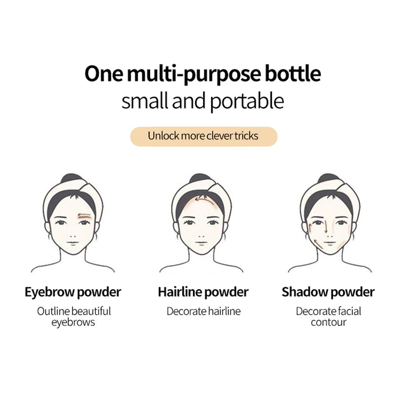 Hairline & eyebrow Stamp Powder Kit