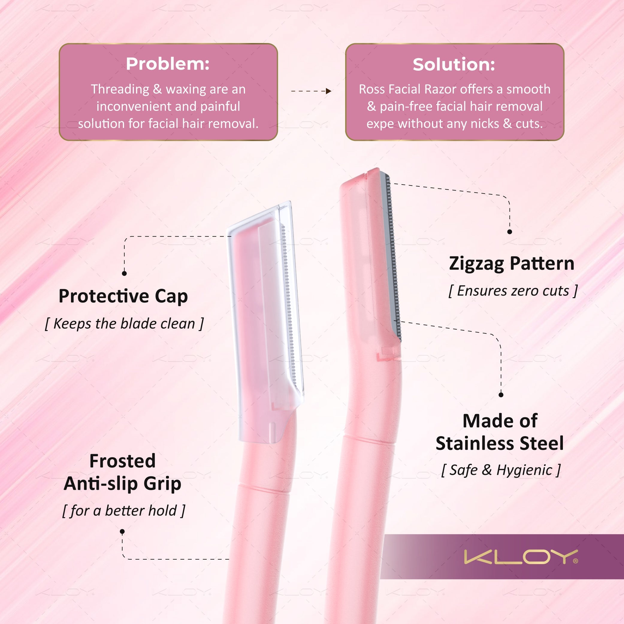 ML facial razor