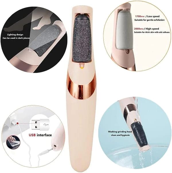 Flawless Pedi Electronic Tool File and Callus Remover