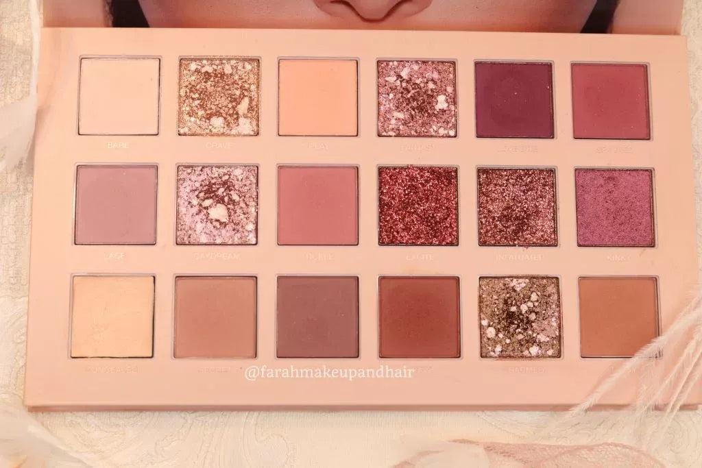 Huda Beauty The New Nude Eyeshadow Palette (imported)