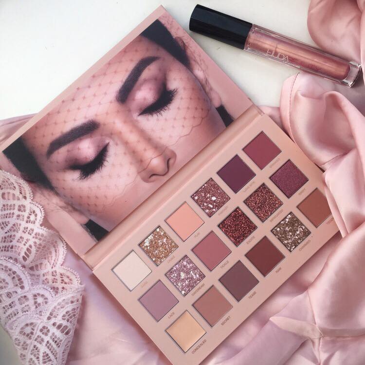 Huda Beauty The New Nude Eyeshadow Palette (imported)